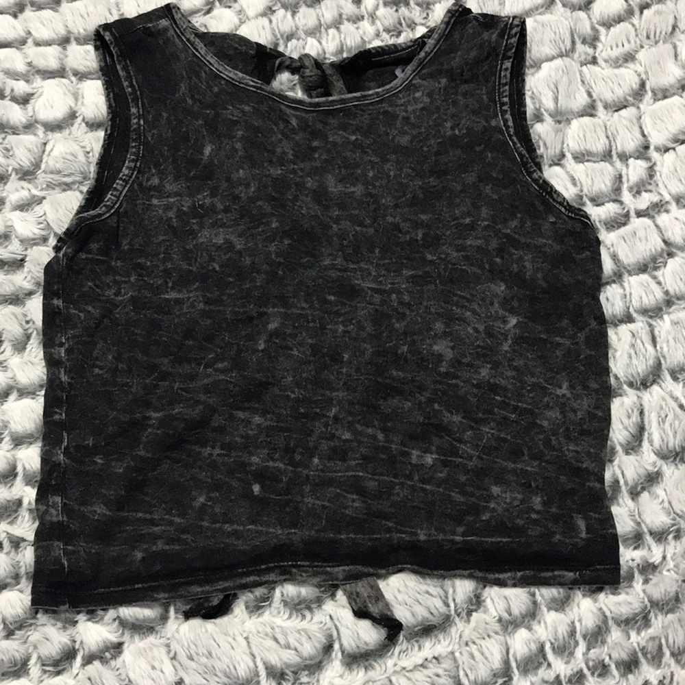 Black Crop Top